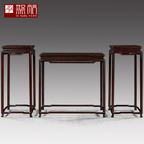 Poly Airlines Chinese Furniture Zambia Blood Honolulu Flower Several three sets of loaf purple sandalwood Purple Sandalwood Shellac Bill Combinations