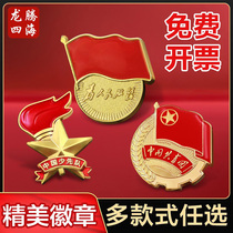 Party emblem team emblem team emblem high-grade strong magnetic pin butterfly buckle badge Department customized standard party member party micro-magnet magnet magnetic buckle magnetic magnet magnetic brooch Group