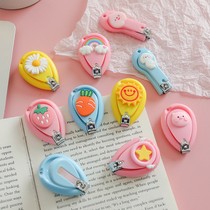 Teenage Girl Hearts Cartoon Stainless Steel Nail Clippers Portable single Adorable Children Cut Nail Clippers Home Nail Clippers