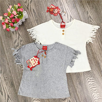 Attachment under the MILIBAM rice class childrens clothing MBRA72405A summer trend T-shirt shirt top value good women