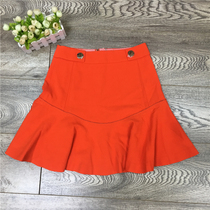 Attachments P series PRWH63711R spring new simple fashion slim fit all-match skirt A-line skirt