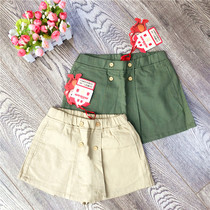 Attachments MILIBAM rice class childrens clothing MBTH72401A summer good goods linen shorts culottes womens hot sale