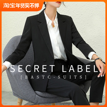 2022 Spring and Autumn New Suit Jacket Temperament Suit Female College Student Interview Formal Korean Style Casual Professional Suit
