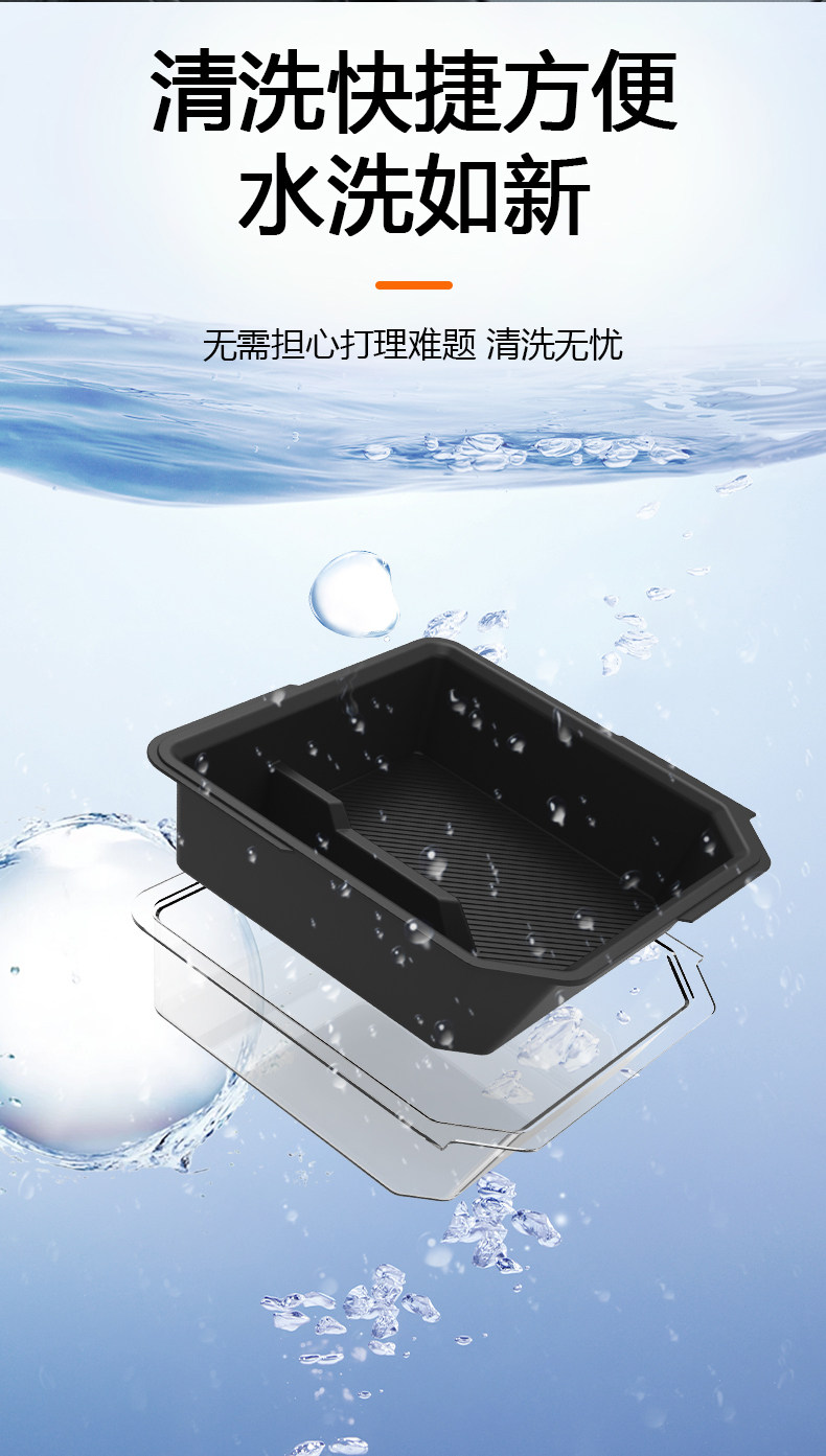 Suitable for Tesla's New Version Model Y/Yl/3 Central Control Storage Box Armrest Box Silicone Double-Layer Car Accessories