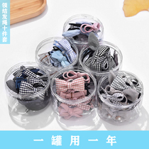 Bowknot Hair Rope Net Red Korea Simple Tie Hair Hairband Adult Hair Taped ins Mori Head Rope Women