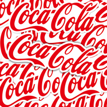 Cola logo Tide Cards Suitcase Stickers Computer Suitcase Stickup Guitar Phone Skateboard Personality Stickup Waterproof