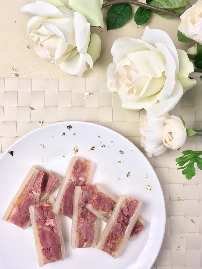 镇江特产 丹阳亭亭水晶肴肉225g*3袋 酒店冷菜凉菜 即食卤味熟食.