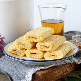 米饼 福建特产传统糕点 咔滋脆台湾米饼 500g 原味蛋黄味 混合装