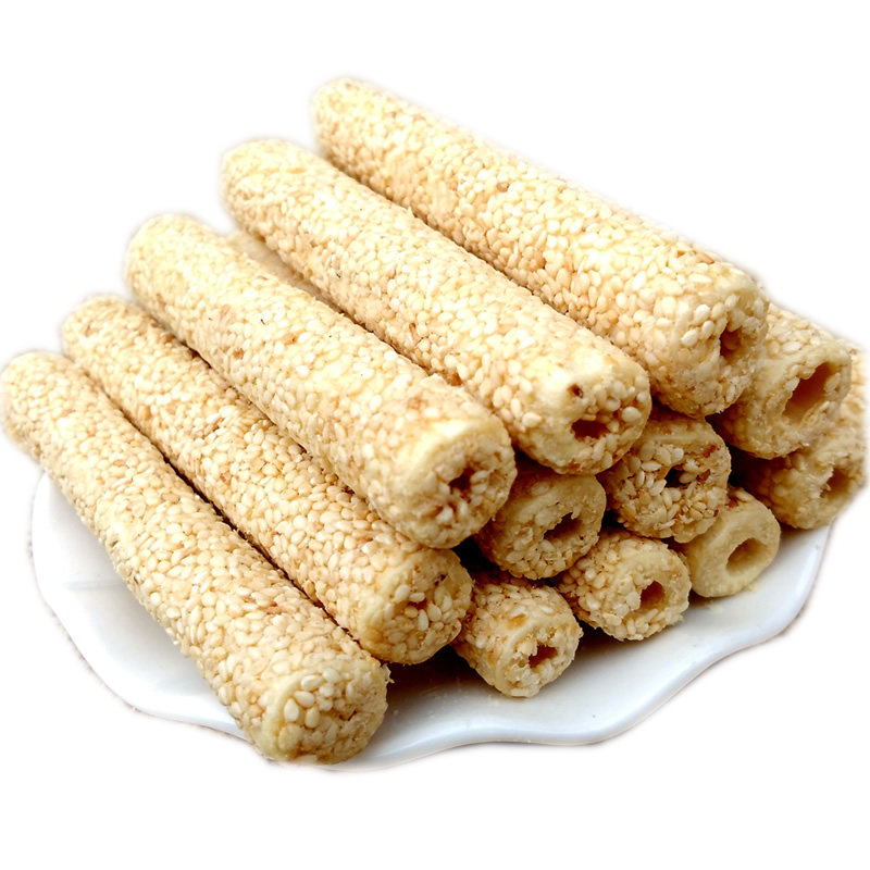 芝麻糖 80后怀旧零食糖果 纯正手工芝麻杆糖芝麻棍棒糖年货土特产