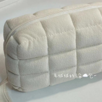 Kokuyo pillow bag in Japanese new middle student stationery box girls minimal large capacity soft