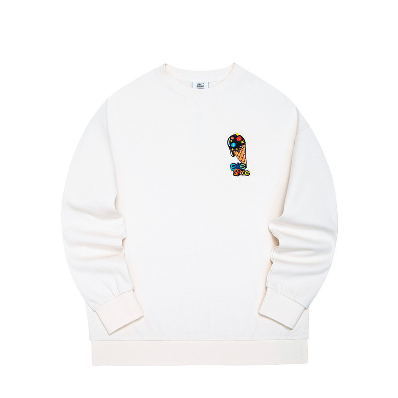 【1043】Белый ледник Женский/Свитшот