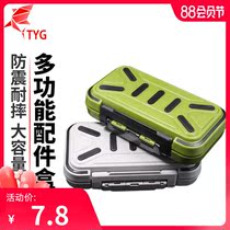 Waterproof accessories box Multi-function tool box Storage box Fish hook storage box Fishing hook box Fishing gear accessories