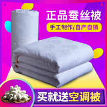 Tongxiang handmade silk quilt 100% mulberry silk quilt spring and autumn quilt winter quilt core thickening single double
