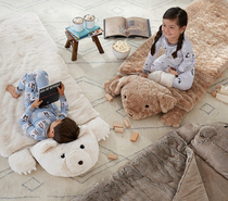 Its a sleeping bag and a doll. My Pet. The animal shape is luxurious and the plush baby boys sleeping bag is anti-kicking.