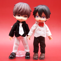 ob11 baby shirt tie bow tie uniform 12 points bjd dress ddf GSC P9 molly dress