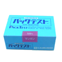 Imported Japanese CMN test pack WAK - Mn heavy metal manganese ion color tube quickly detected reagent