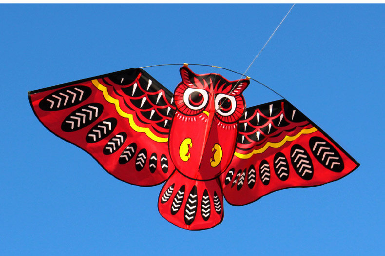 潍坊风筝鸟类风筝猫头鹰风筝 新款成人儿童卡通风筝线轮微风易飞