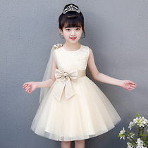 Girls' dress summer dress 2022 new children's air dress children's young girl in the princess skirt summer skirt