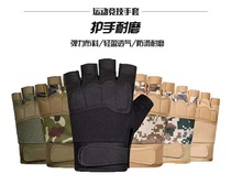 All-weather tactical commuter gloves men and women half finger guard fighting riding outdoor comfortable black desert