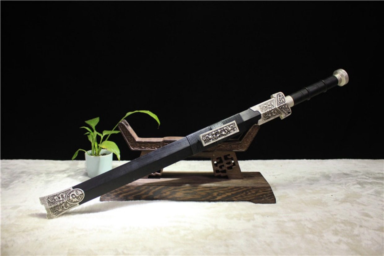 汉剑孙权剑双龙剑刀剑龙泉手工百炼钢宝剑硬剑习武收藏镇宅未开刃