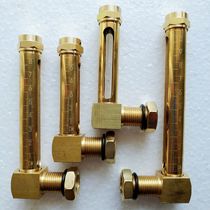 Scale type L type oil level gauge DIN3018 German SWL imported level gauge GB1162 copper tubular oil Standard