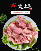 (4 cans)Laobing pork salted ham canned 350g cans pure lean meat outdoor ready-to-eat breakfast ham reserve