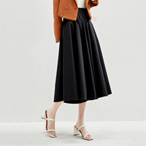 ^ @ ^ (QZ0321462) Spring and summer power push big love display slim atmospheric field texture cotton elastic tightness skirt pants