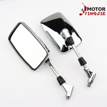 Suitable for the Earth Eagle King Honda Iron Horse 400 Magna 250 Benda Reversing Mirror Rear Mirror CA250 Rearview Mirror