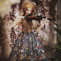 Spring traveler BJD baby clothes diy material bag pattern fabric big girl 3 minutes 4 minutes Echo town rice back