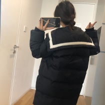 OPENING HOMEMADE THICKENED COTTON COAT COTTON CLOTHING 2021 Winter new medium long version of Korean version of the Chains Chains Chains