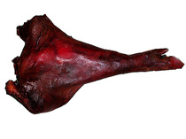 Sichuan specialty Beichuan smoked pig pig leg ham farmers homemade smoked bacon pig leg about 4 pounds