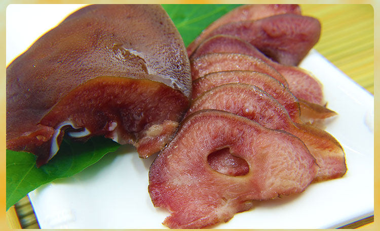 包邮四川特产 猪拱嘴猪鼻子嘴尖 农家烟熏猪嘴北川腊肉下酒菜500g