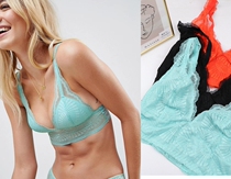 High Street AS all-inclusive ultra-thin no steel ring big chest line all-inclusive bra underwear women DDEFGHK