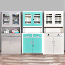 Clinic stainless steel Western medicine cabinet medical sterile equipment cabinet medical treatment room pharmaceutical disposal counter