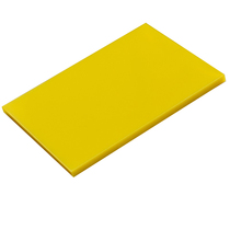 Light yellow opaque color acrylic organic glass plate 2 5mm custom processing of the laser cutting