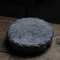 Yfeng Tong Ancient Law Process Qingshi Stone Imitation Ancient Made of Old Lotus Base Chinese Club Home Pendulum decoration