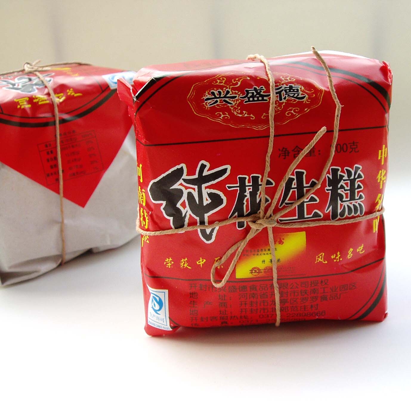 河南开封特产兴盛德原味花生糕 花生酥 300克