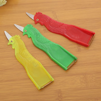 Chicken head planer Household kitchen multi-function old peeler Potato skin fruit manual peeler Stainless steel