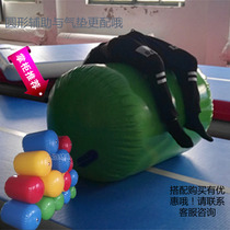 Taekwondo martial arts gym inflatable back hand flip aids back hand flip cylindrical waist bucket dance yoga water floating