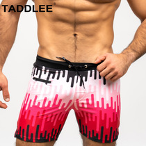 TADDLEE SWIMSUIT PANTS MALE Awkward Speed Dry Flat Corner Swimming Pants 50% Bubble Hot Springs Big Code Downpable Beach Pants