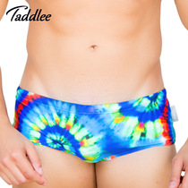 TADDLEE swimming trunks mens small flat angle mens low waist quick-dry triangle swimming swimwear hot spring loose waterproof shorts