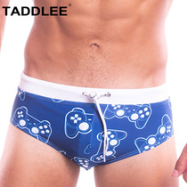 TADDLEE swimming trunks mens triangle hot spring fashion low waist sexy quick-drying mens swimming trunks personality swimsuit