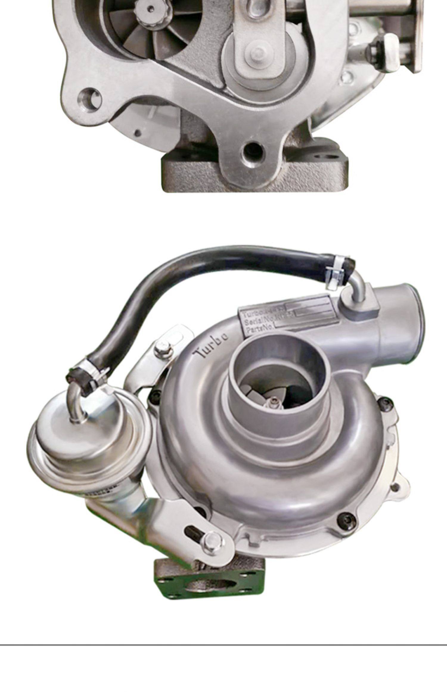 庆铃皮卡石川岛五十铃4jb1竞技者rhf5江铃柴油发动机涡轮增压器机