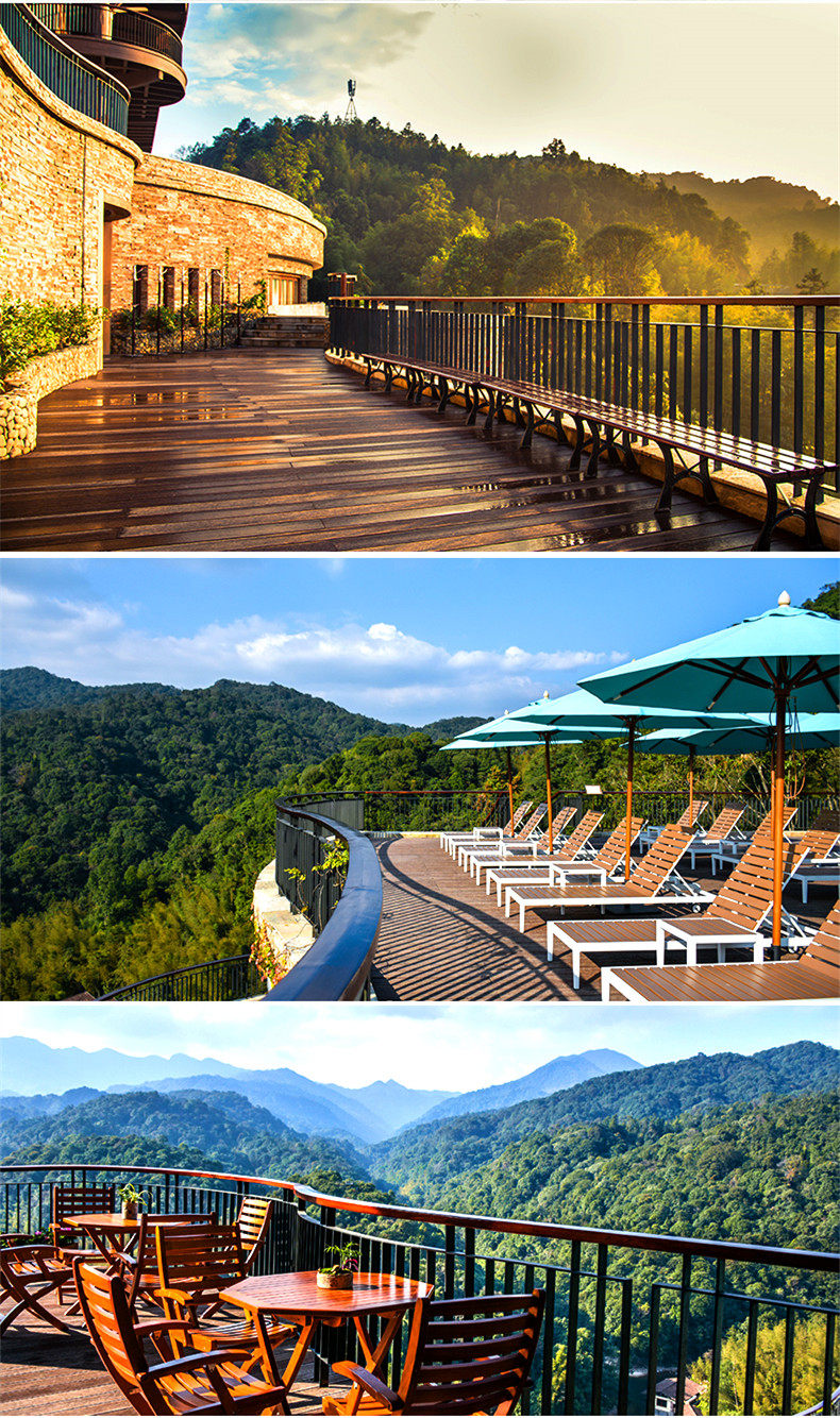 惠州龙门南昆山十字水生态度假村酒店含早餐南昆山景区内峭壁温泉