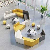 Studio Modern Office Conference Creative Sofa Double Beauty Ballroom Training Agency Lounge Lounge