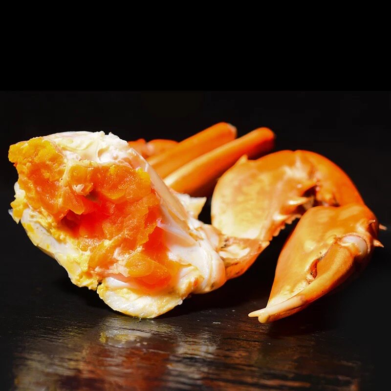 净重一斤2只 东山岛红膏蟹鲜活红鲟母蟹青蟹蝤蠓满膏满肉全母膏蟹