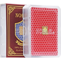 National high NOBLE Plastics playing cards fried gold bouquec PVC waterproof anti-fold washable double face frosted bucket landowners