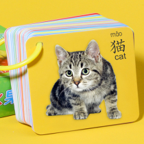 Animal Card Children Literacy Card Early Teaching Baby Infant Imagination Identification Identification for Young Children Puzzle Toys