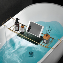 Toilet Light Lavish Bathtub Above 304 Stainless Steel Shelve Ins Flex Multifunction Golden Bathtub Shelf God