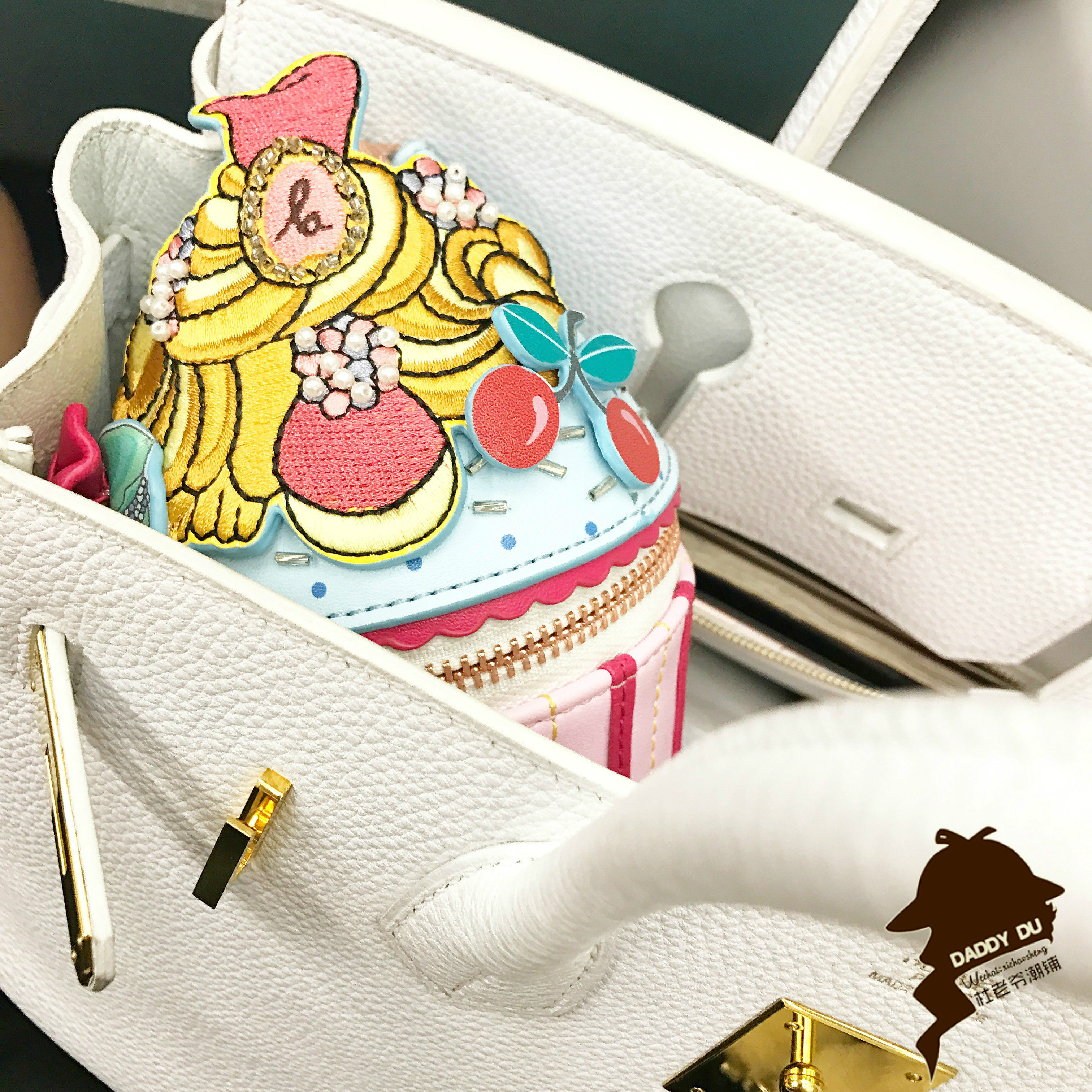 可爱萌萌二次元糖果水果造型 蛋糕包 cupcake零钱包 手包